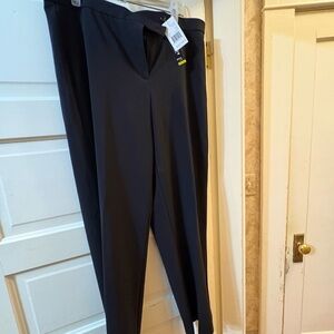 Briggs New York Black Pull-On Dress Pants